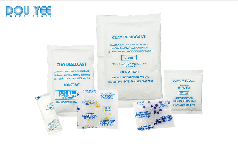 chất hút ẩm như silica gel